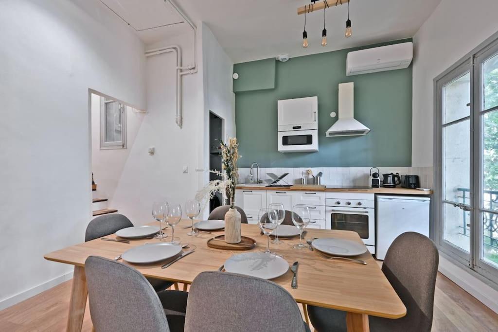 Au Coeur Des Platanes - Parking Gratuit Sous-Terrain - Clim - Balcon Apartment Avignon Luaran gambar