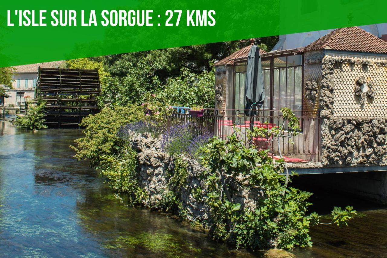 Au Coeur Des Platanes - Parking Gratuit Sous-Terrain - Clim - Balcon Apartment Avignon Luaran gambar