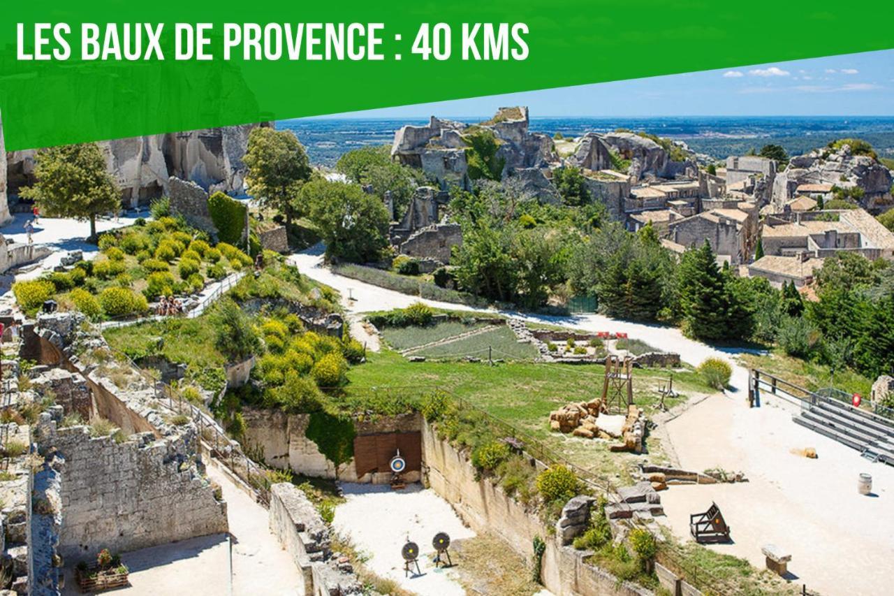 Au Coeur Des Platanes - Parking Gratuit Sous-Terrain - Clim - Balcon Apartment Avignon Luaran gambar